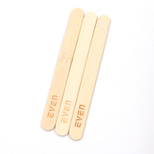 Hot Sale Eco-friendly Popular Bamboo Ice Cream Sticks Customized Craft Stick